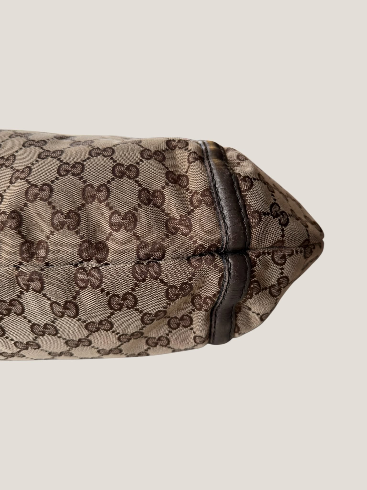 Gucci Metallic Techno Horsebit Hobo