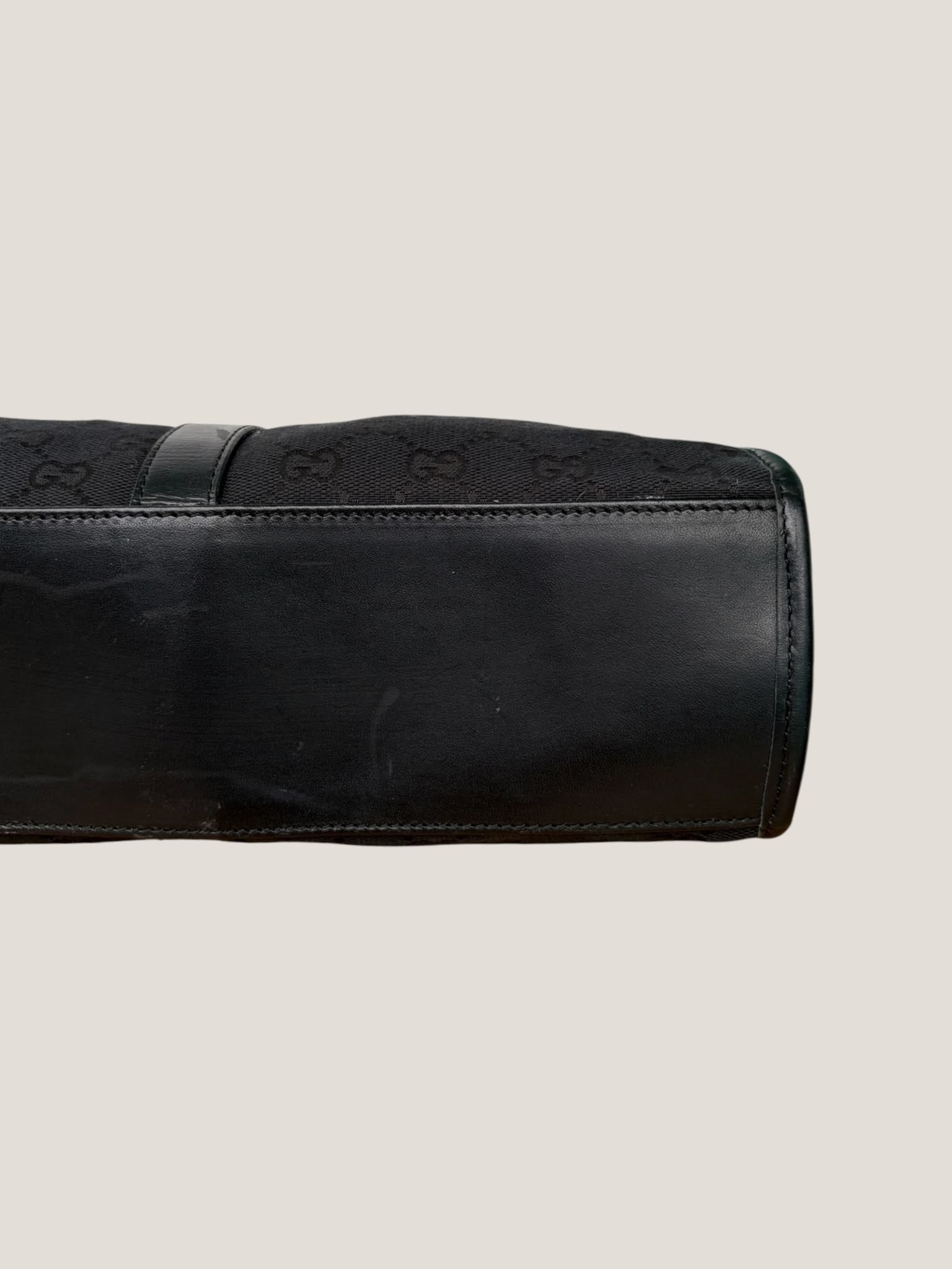 Gucci Jackie Bardot GG Canvas
