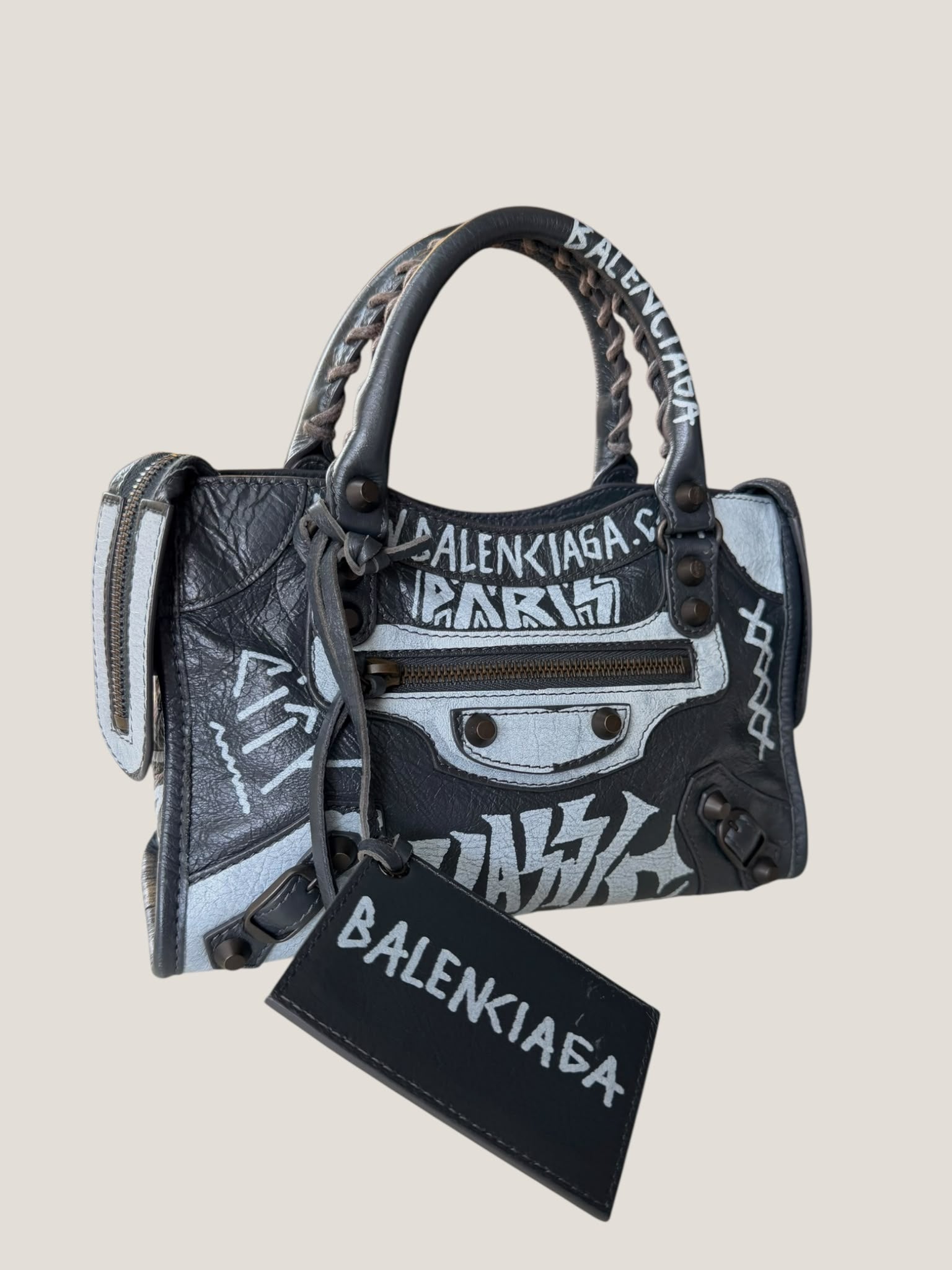 Balenciaga City Graffiti mini