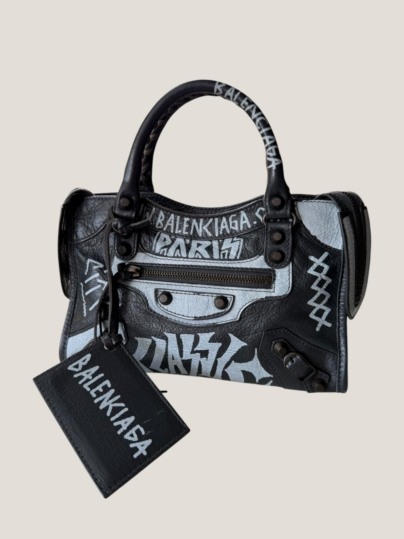 Balenciaga City Graffiti mini