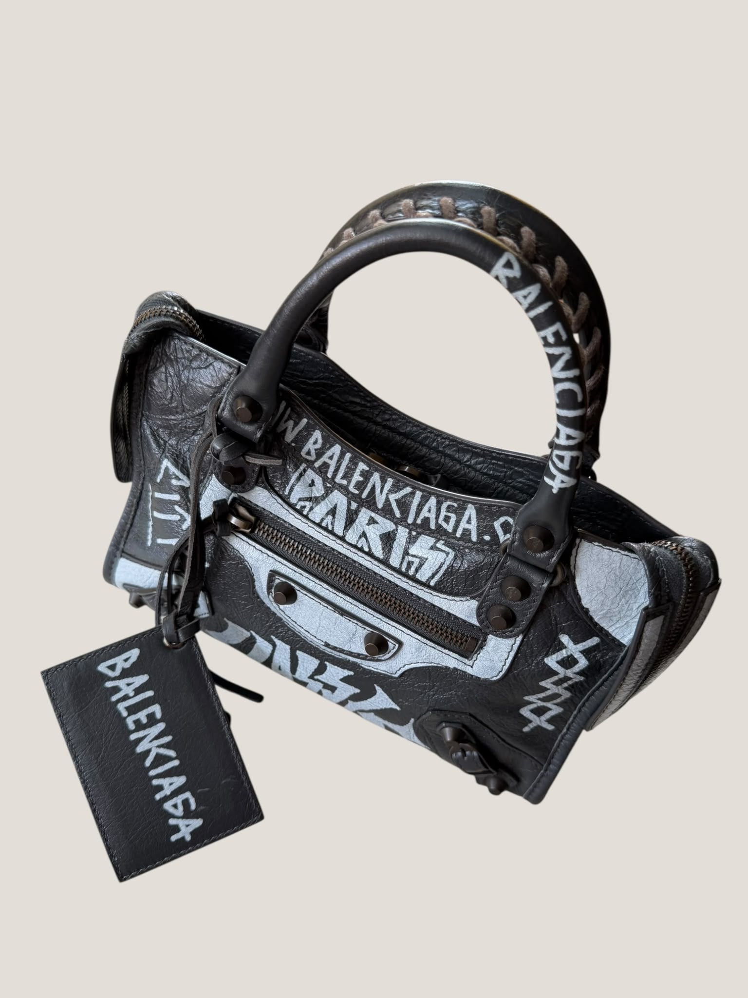Balenciaga City Graffiti mini