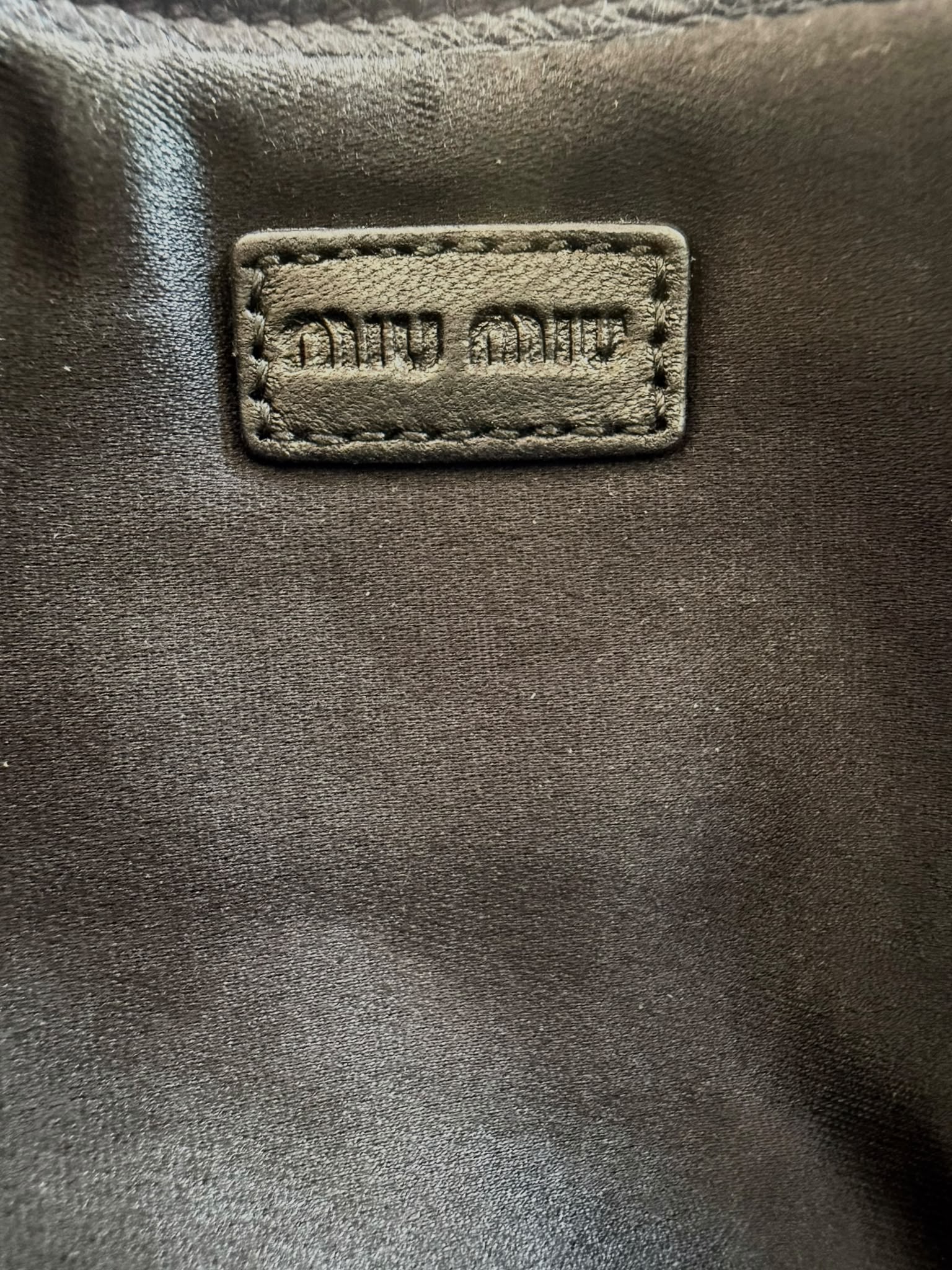 Miu Miu Matelassé Pochette
