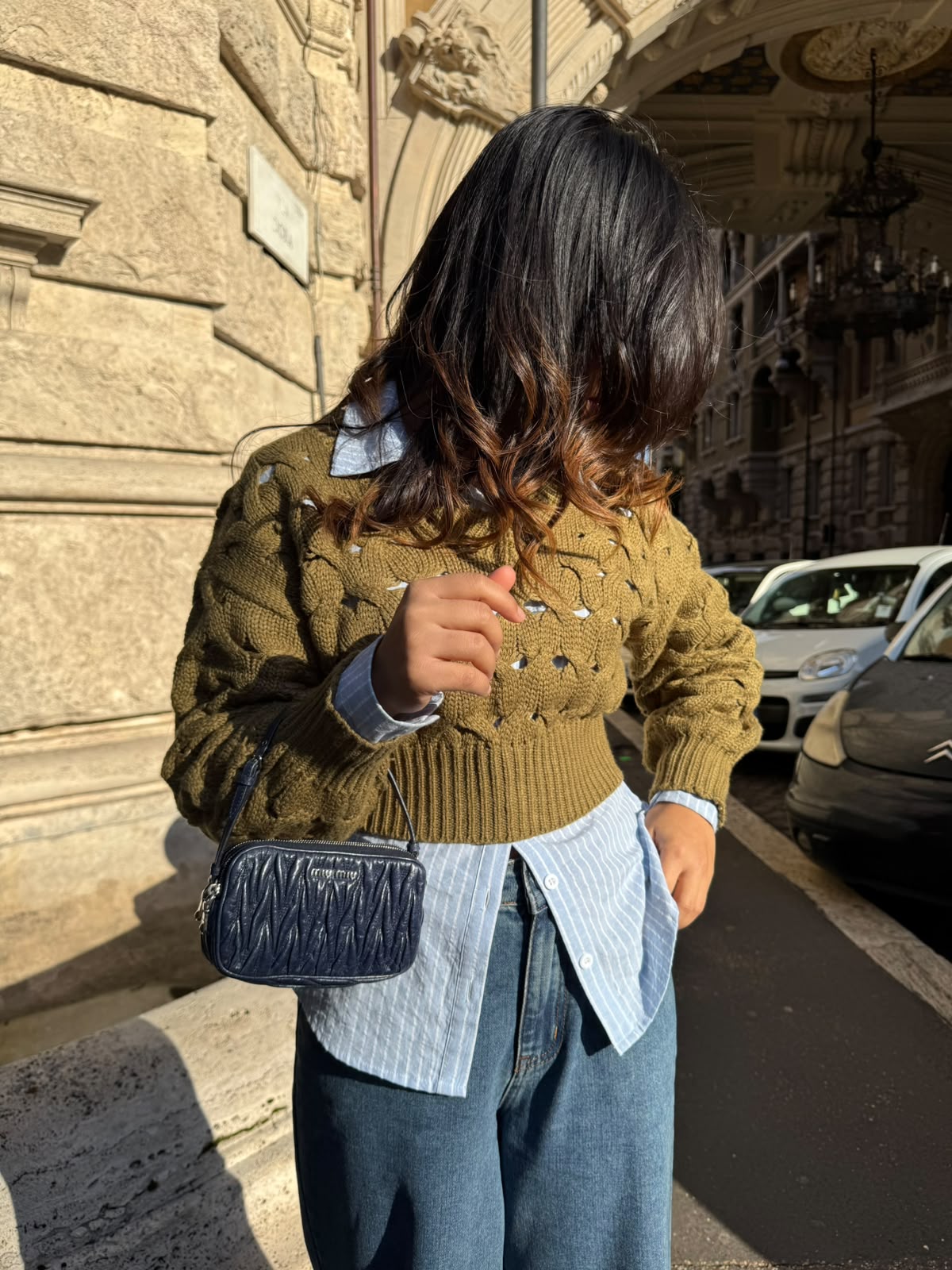 Miu Miu Matelassé Pochette