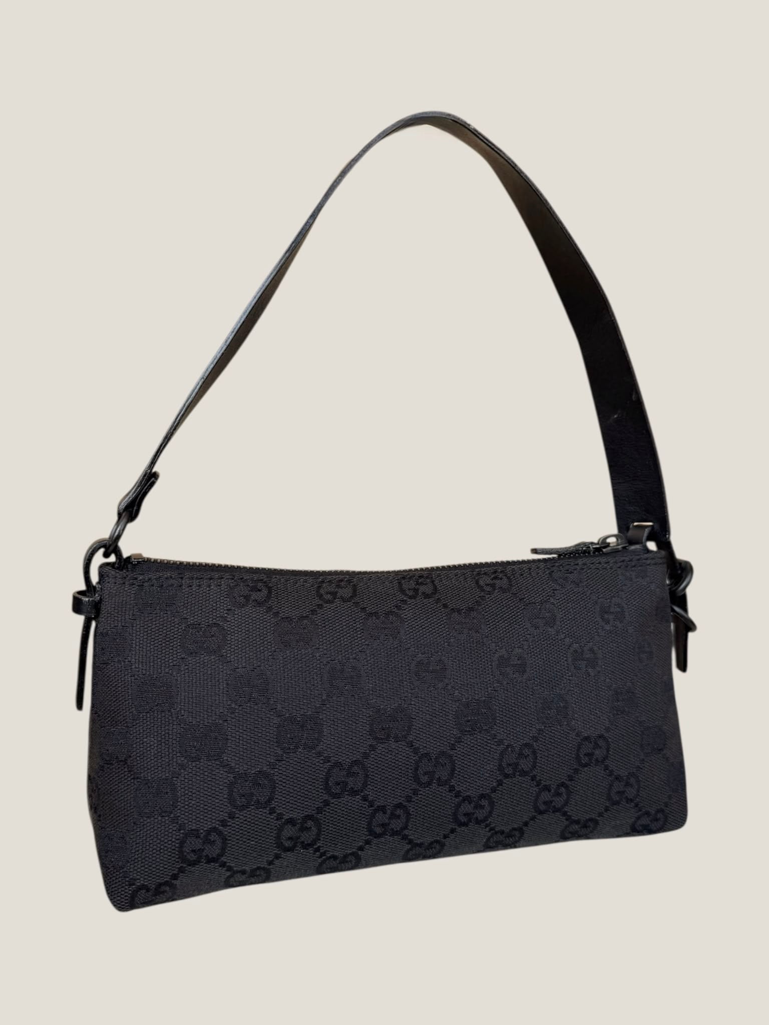 Gucci GG Canvas Pochette Nera