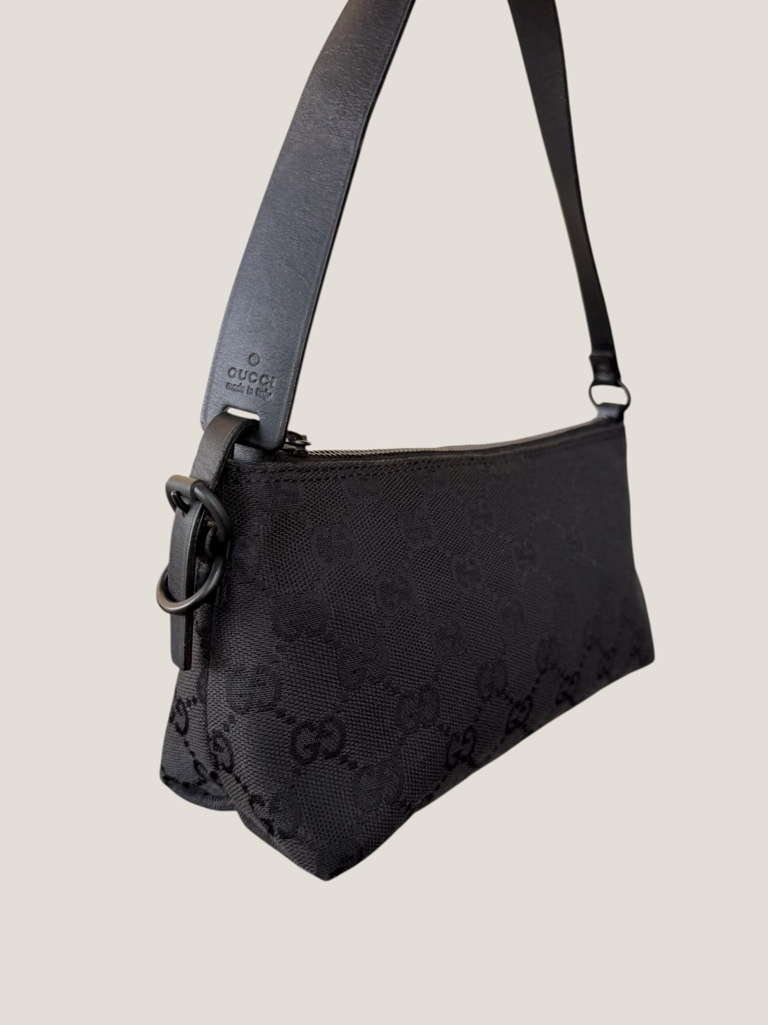Gucci GG Canvas Pochette Nera