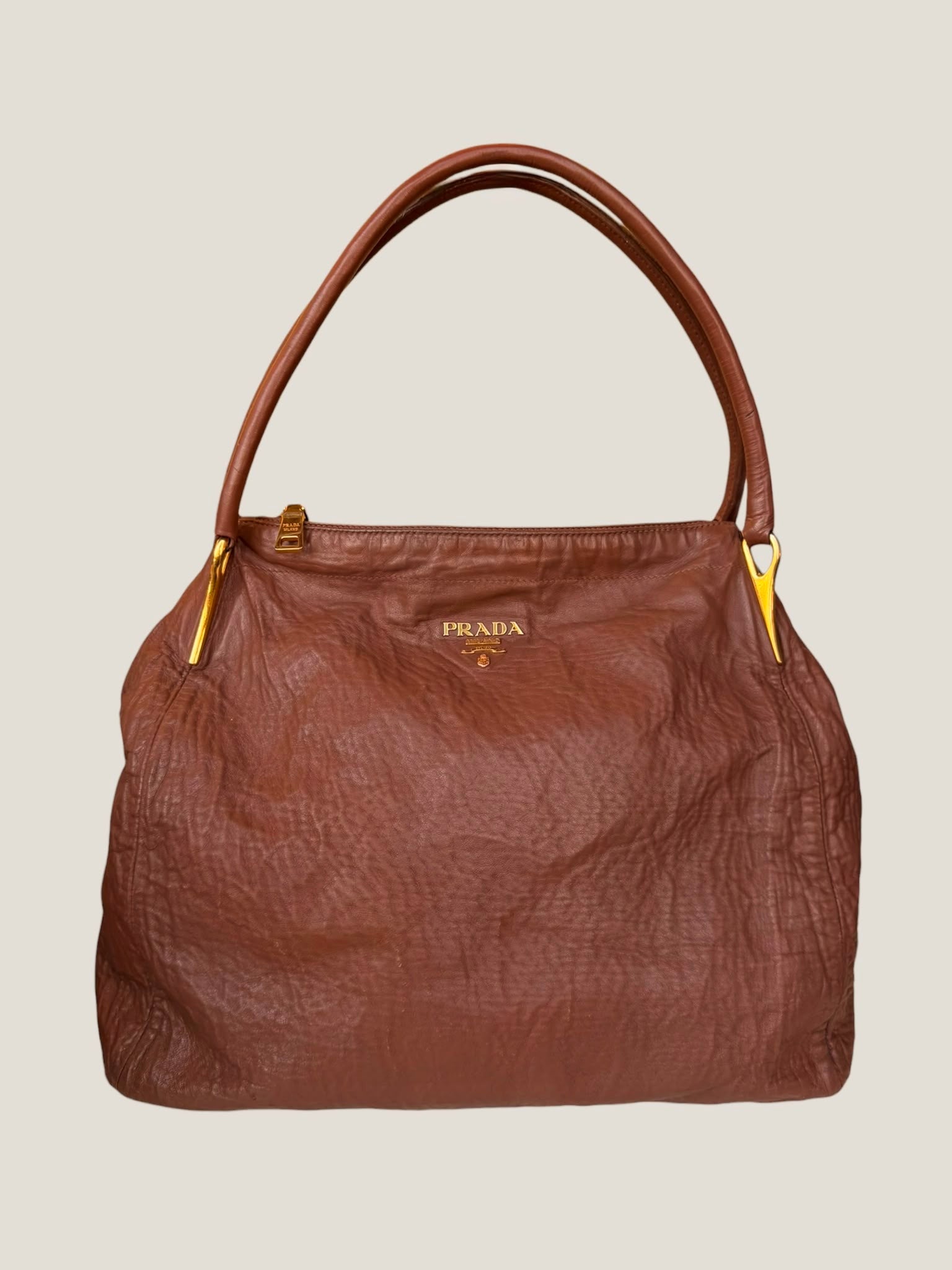 Prada Nappa Antique Tote