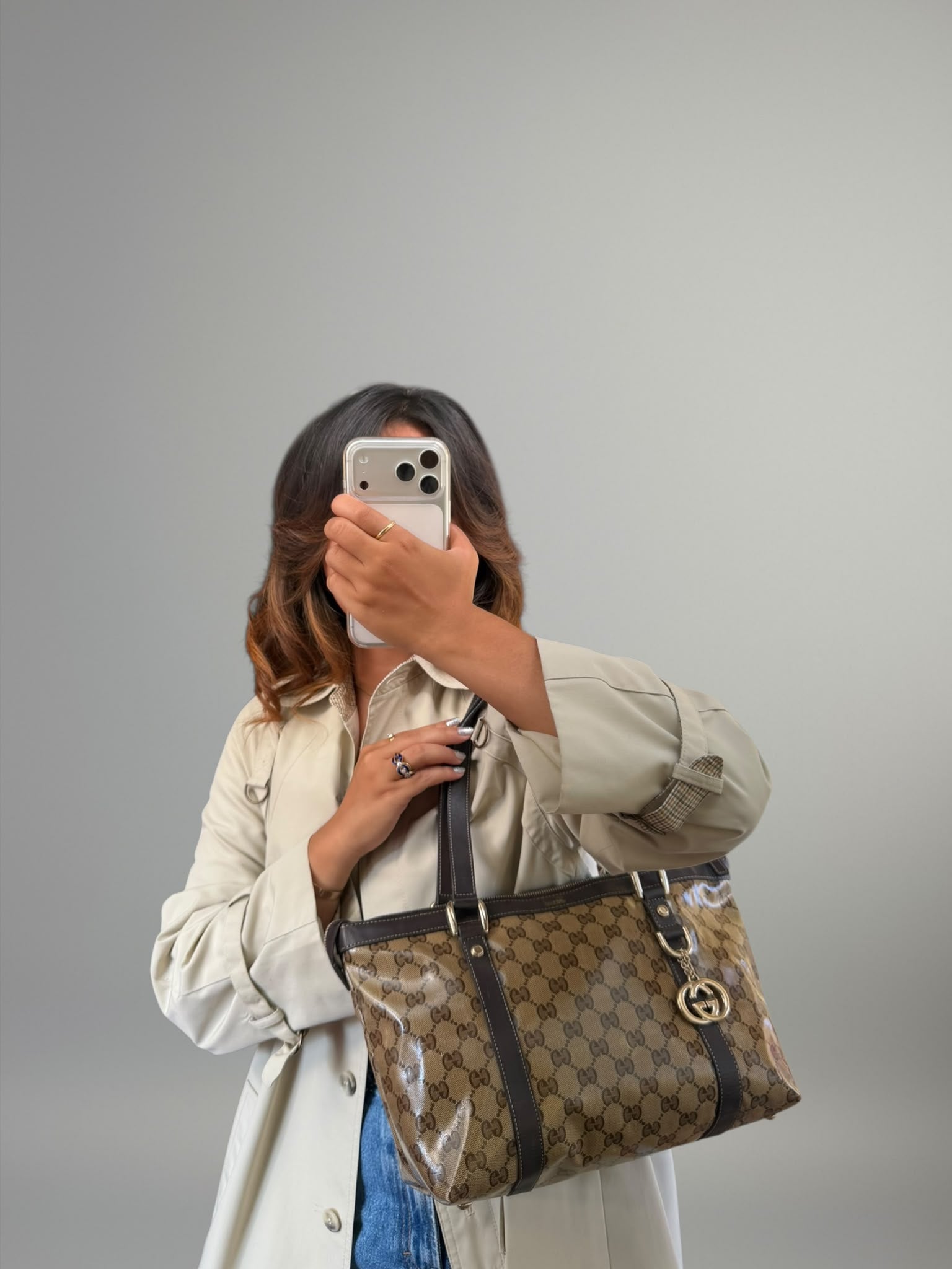 Gucci GG Crystal Tote