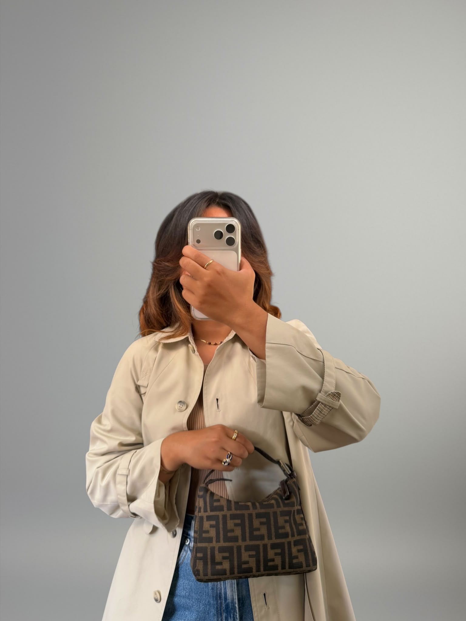 Fendi Zucca Mini Pochette