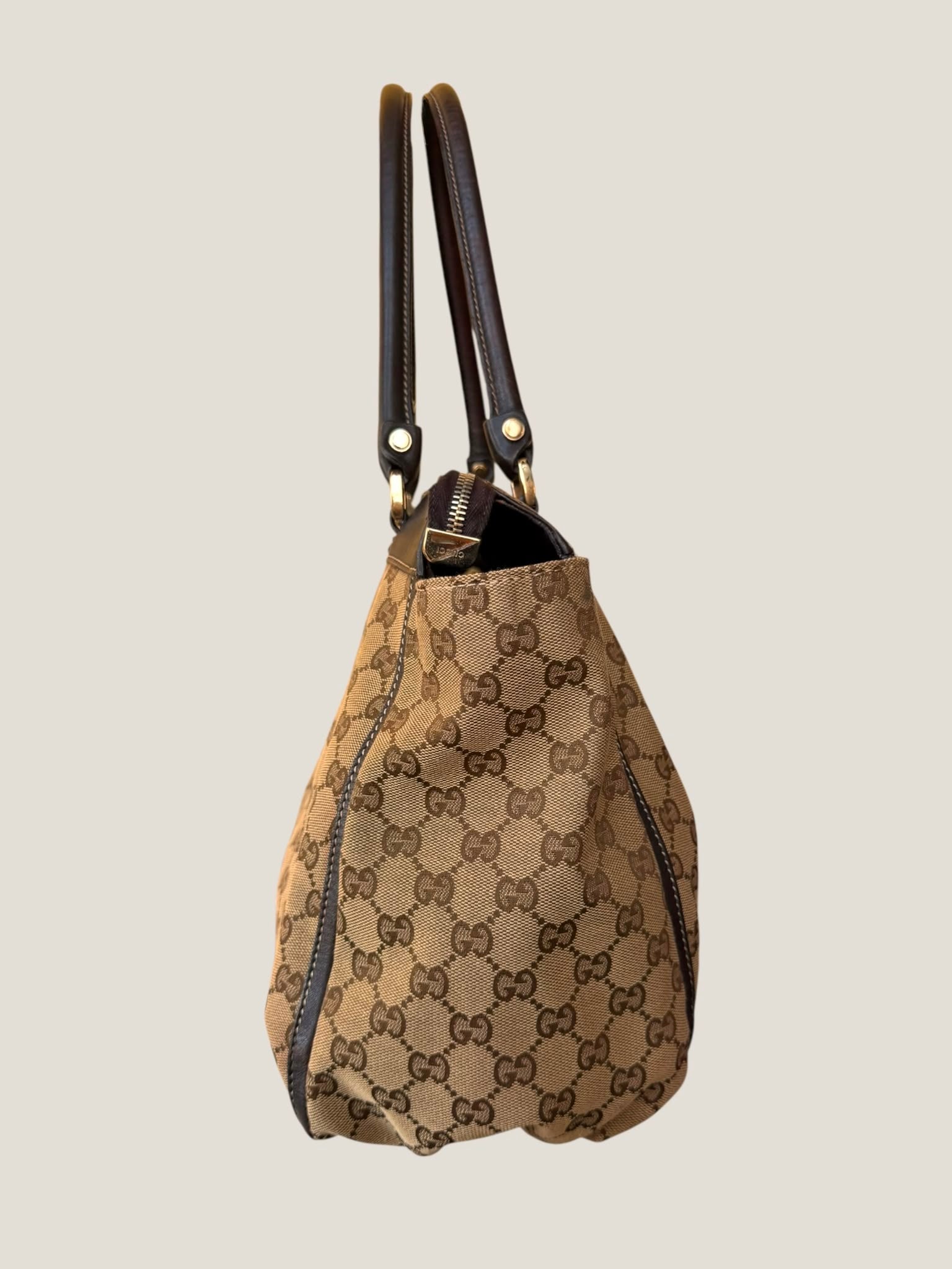 Gucci Abbey D-Ring GG Canvas Tote