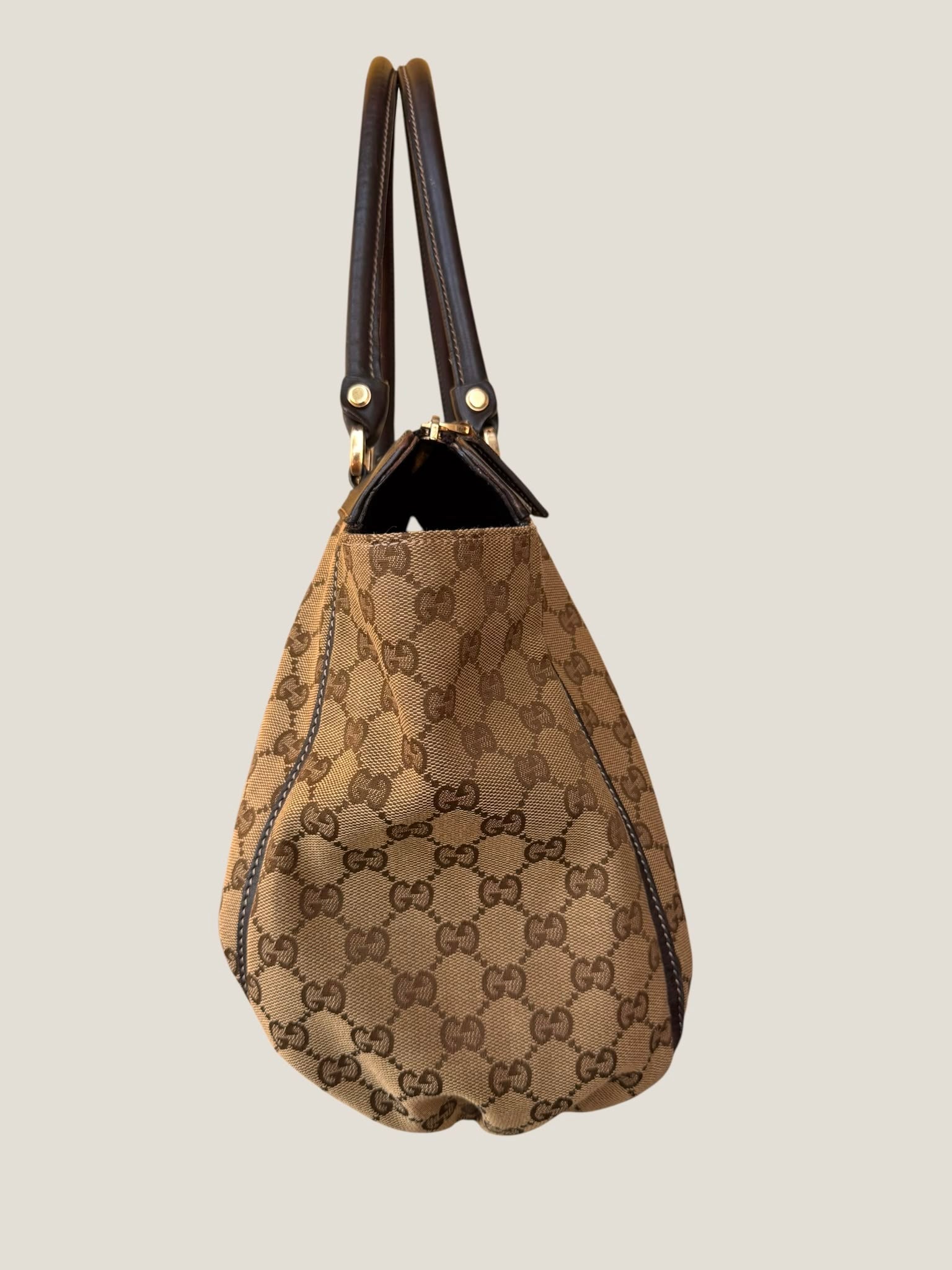 Gucci Abbey D-Ring GG Canvas Tote