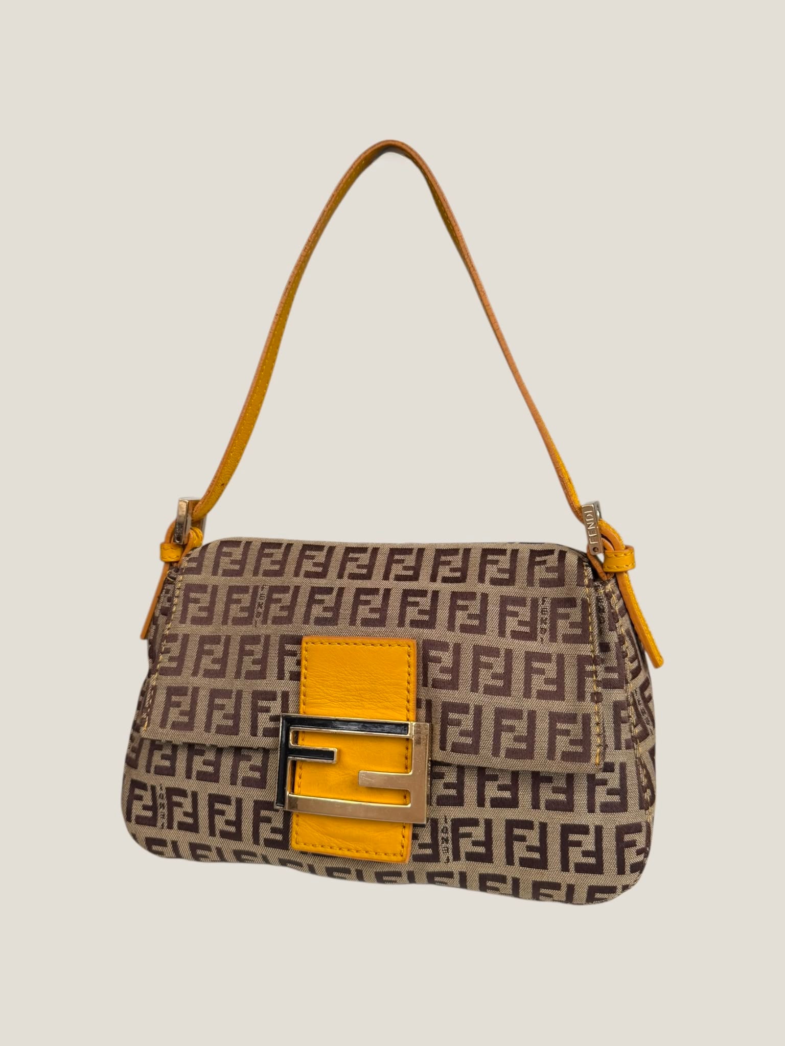 Fendi Zucchino Mini Baguette