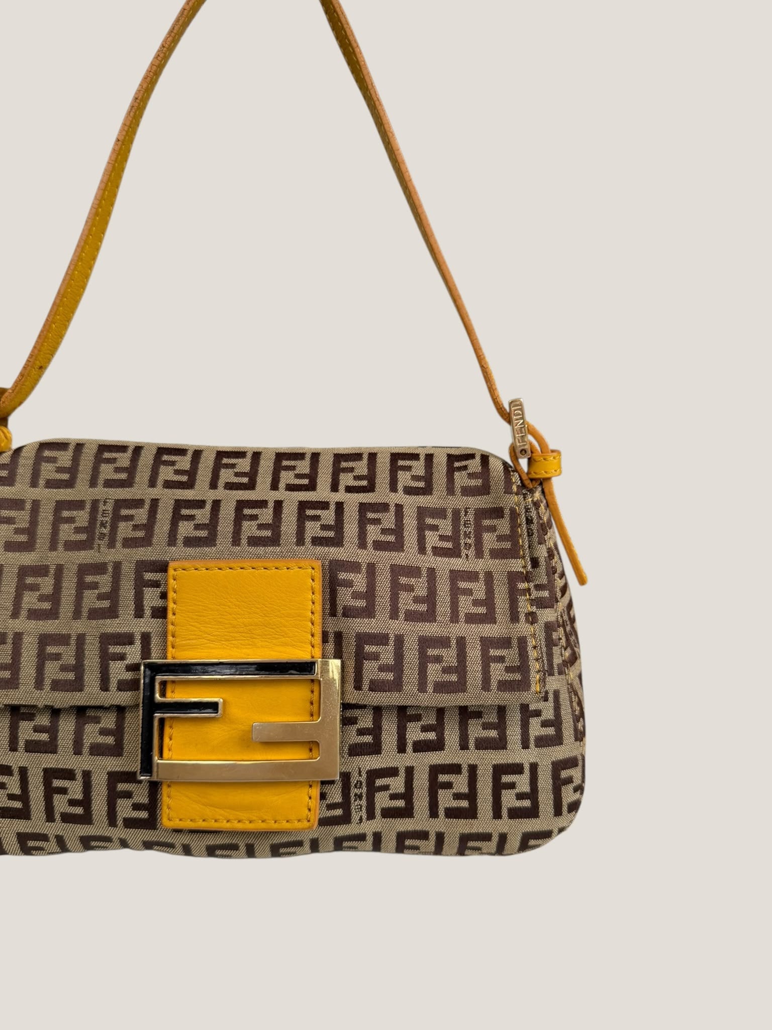 Fendi Zucchino Mini Baguette
