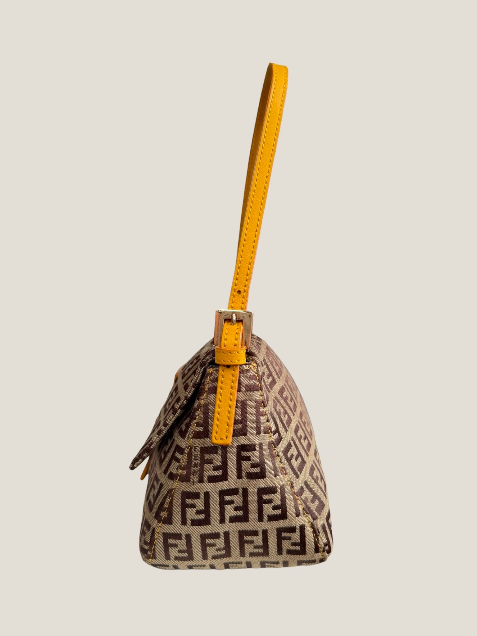 Fendi Zucchino Mini Baguette