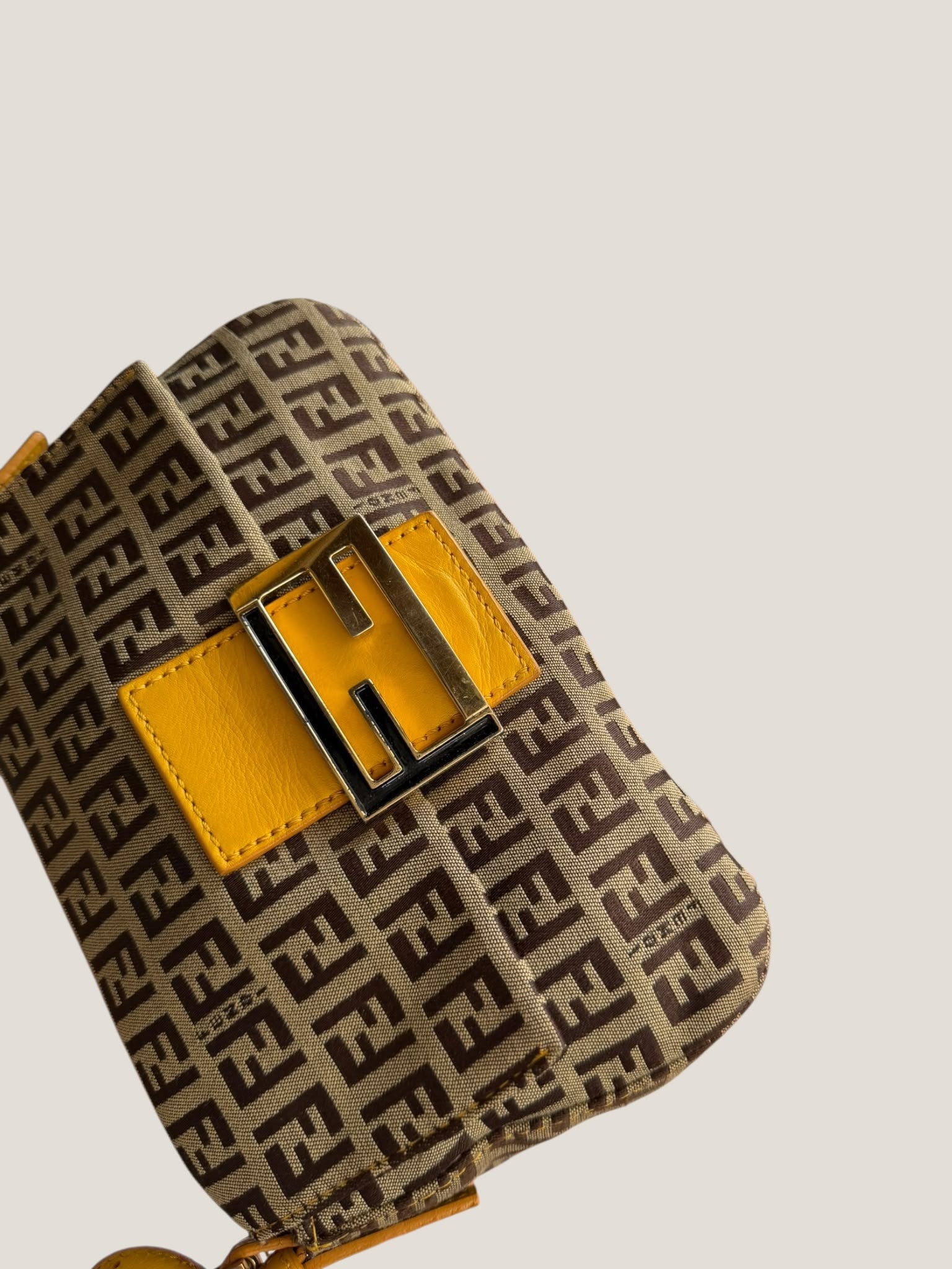 Fendi Zucchino Mini Baguette