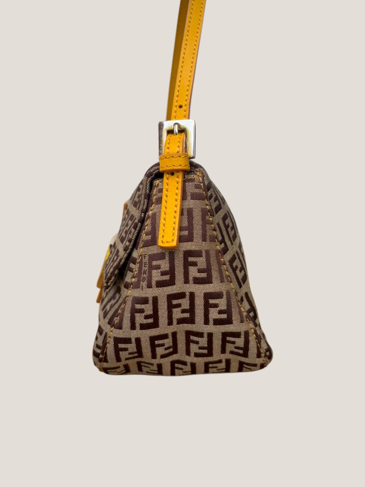 Fendi Zucchino Mini Baguette