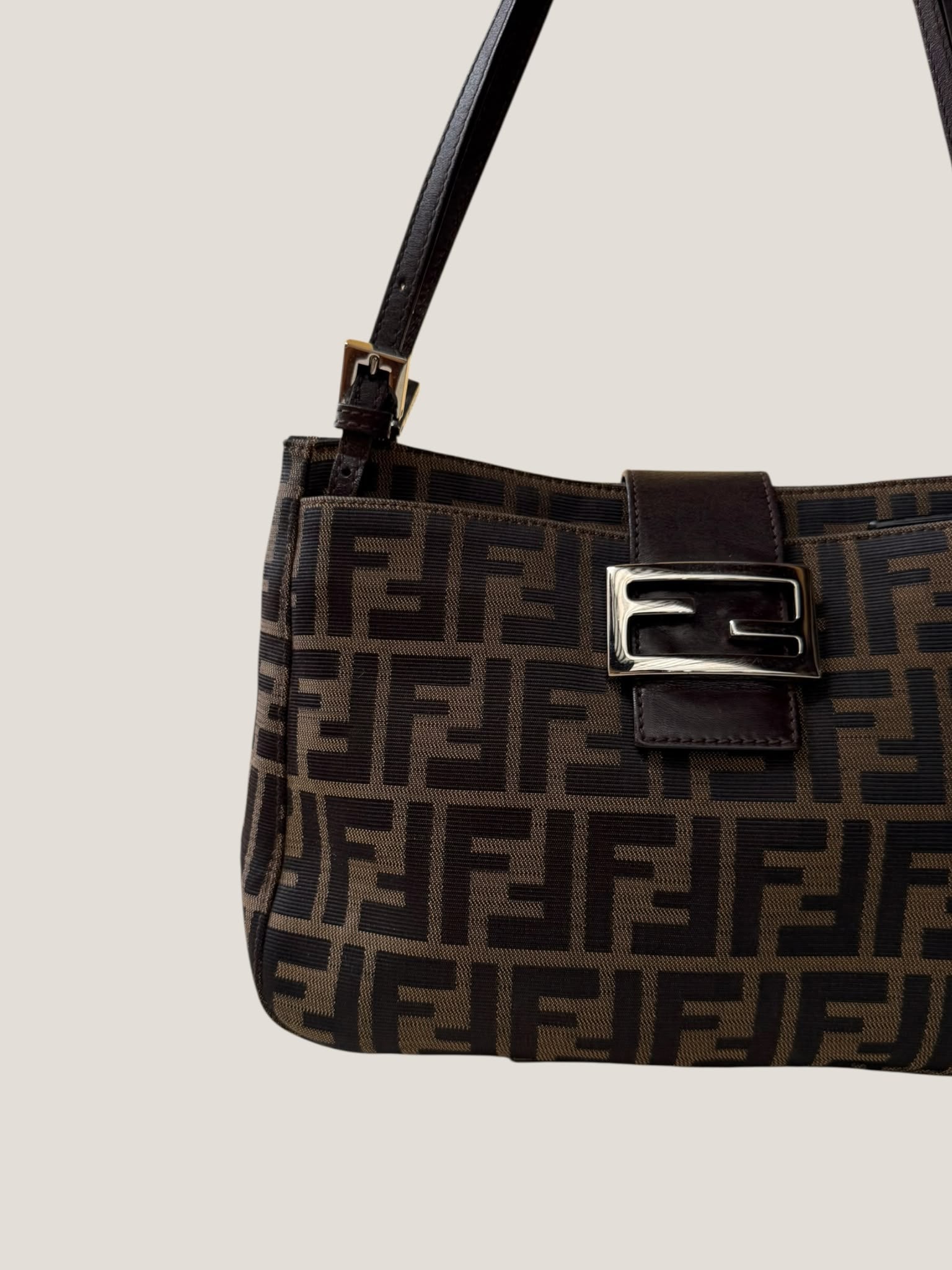 Fendi Baguette Zucca Tote