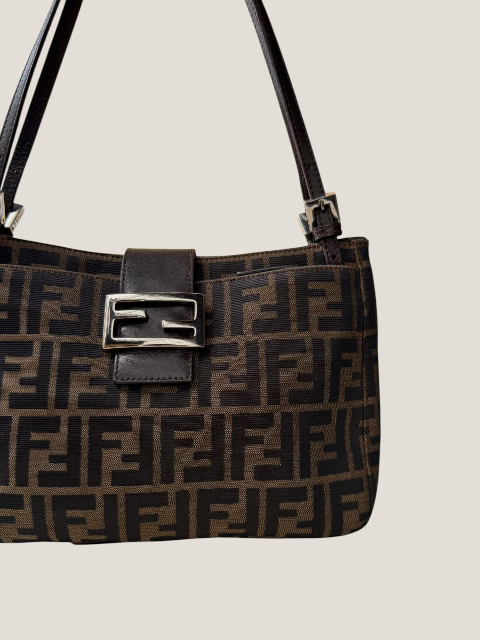 Fendi Baguette Zucca Tote