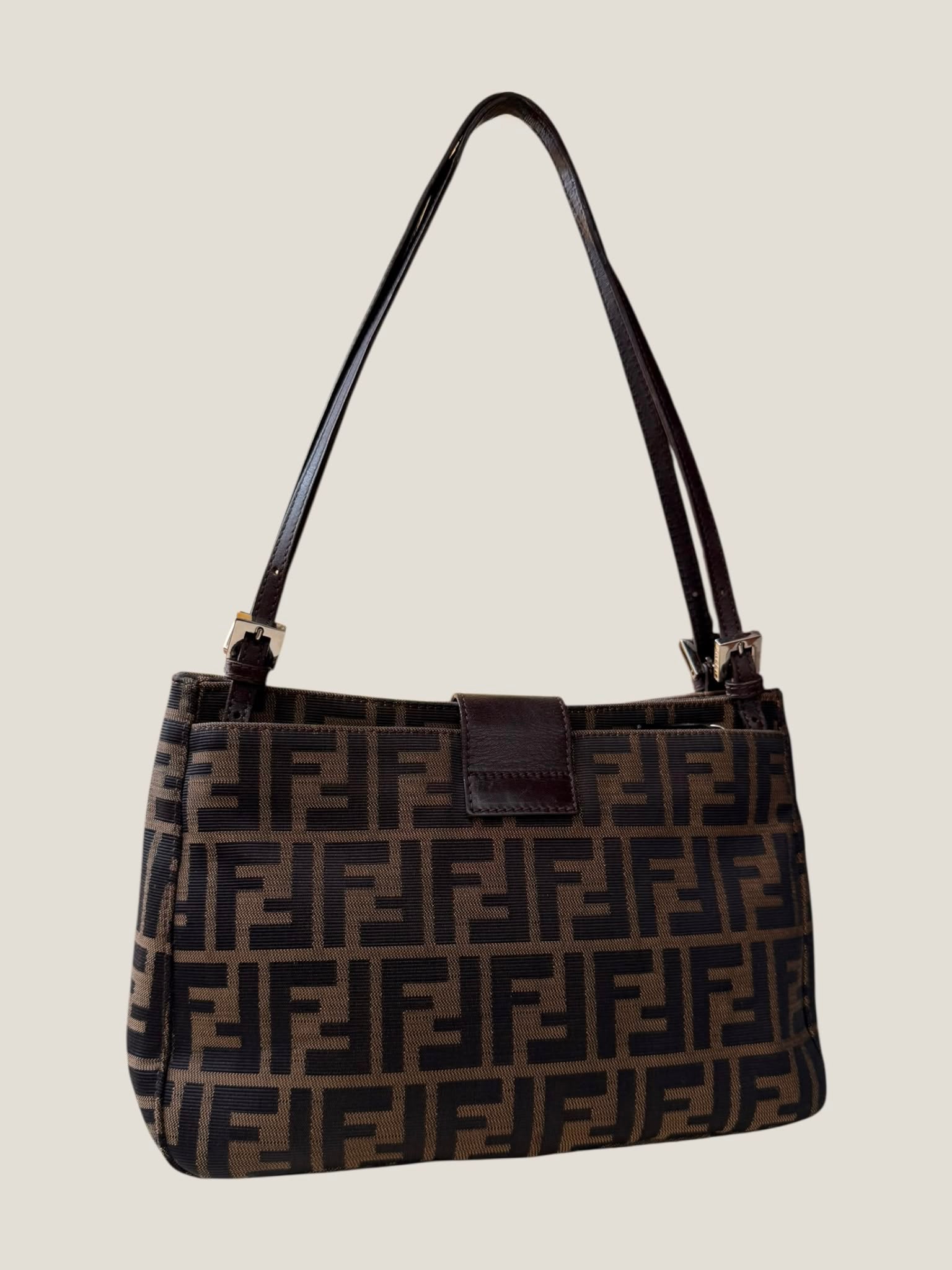 Fendi Baguette Zucca Tote
