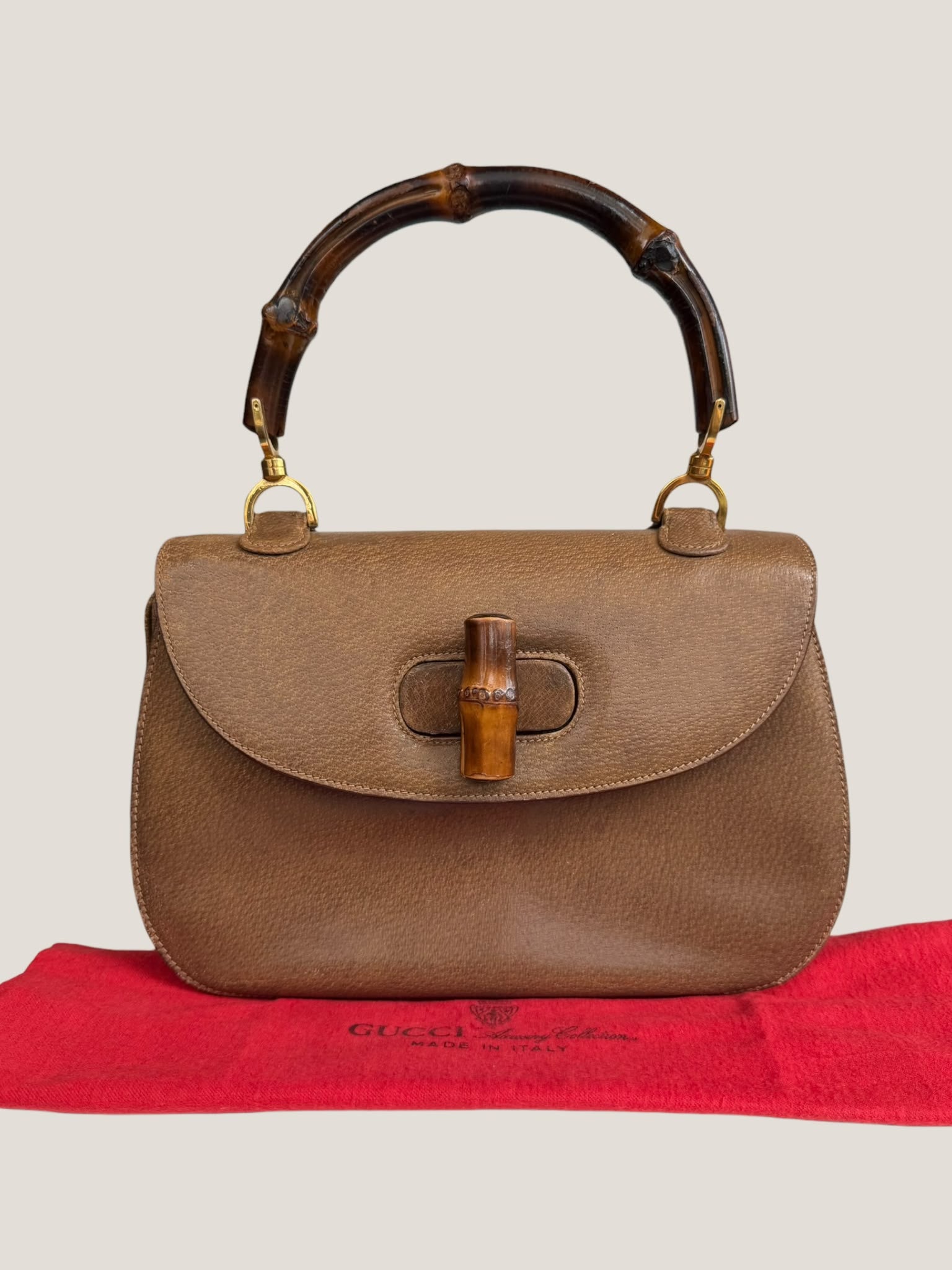 Gucci Vintage Bamboo Top Handle