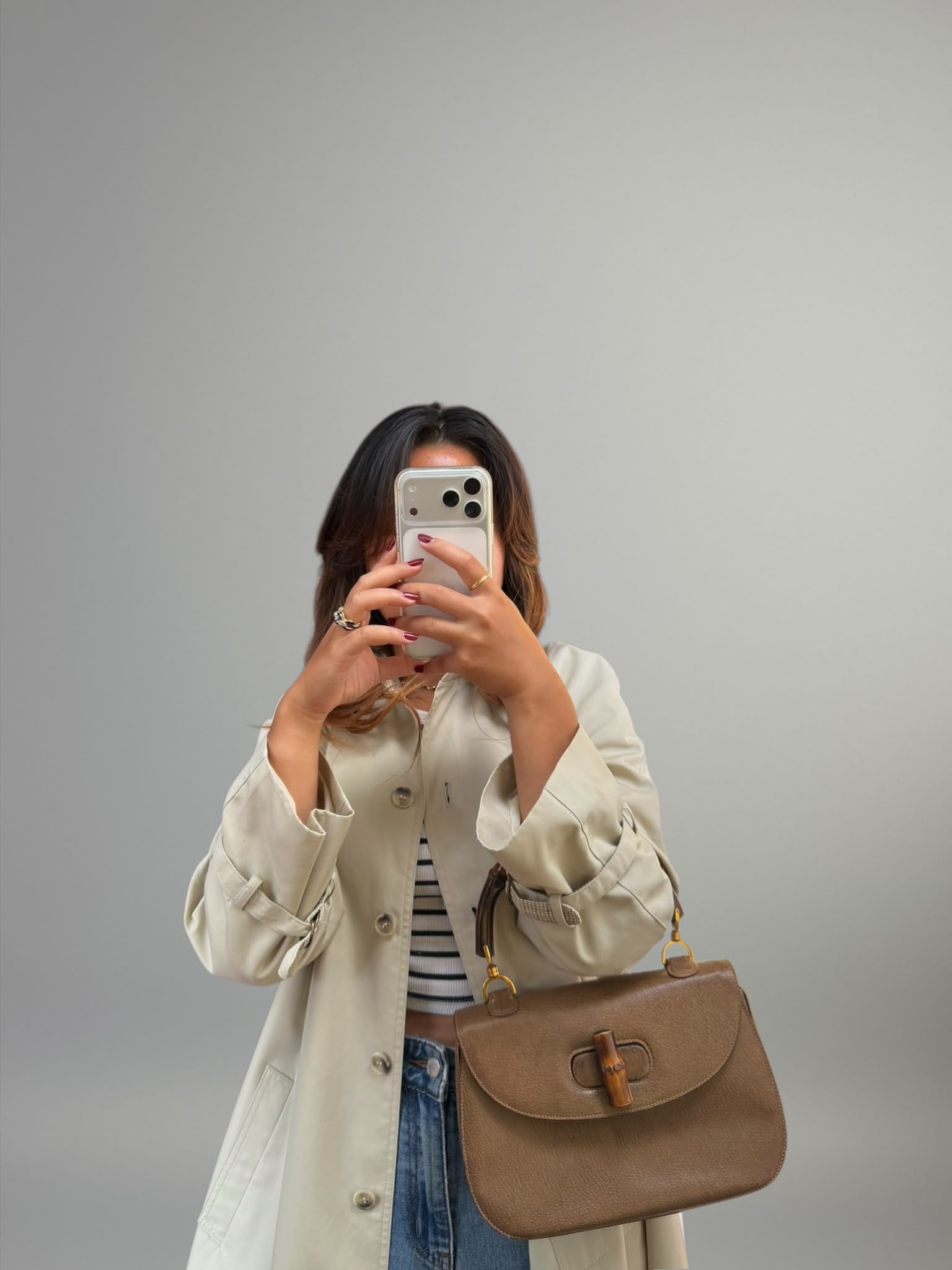 Gucci Vintage Bamboo Top Handle