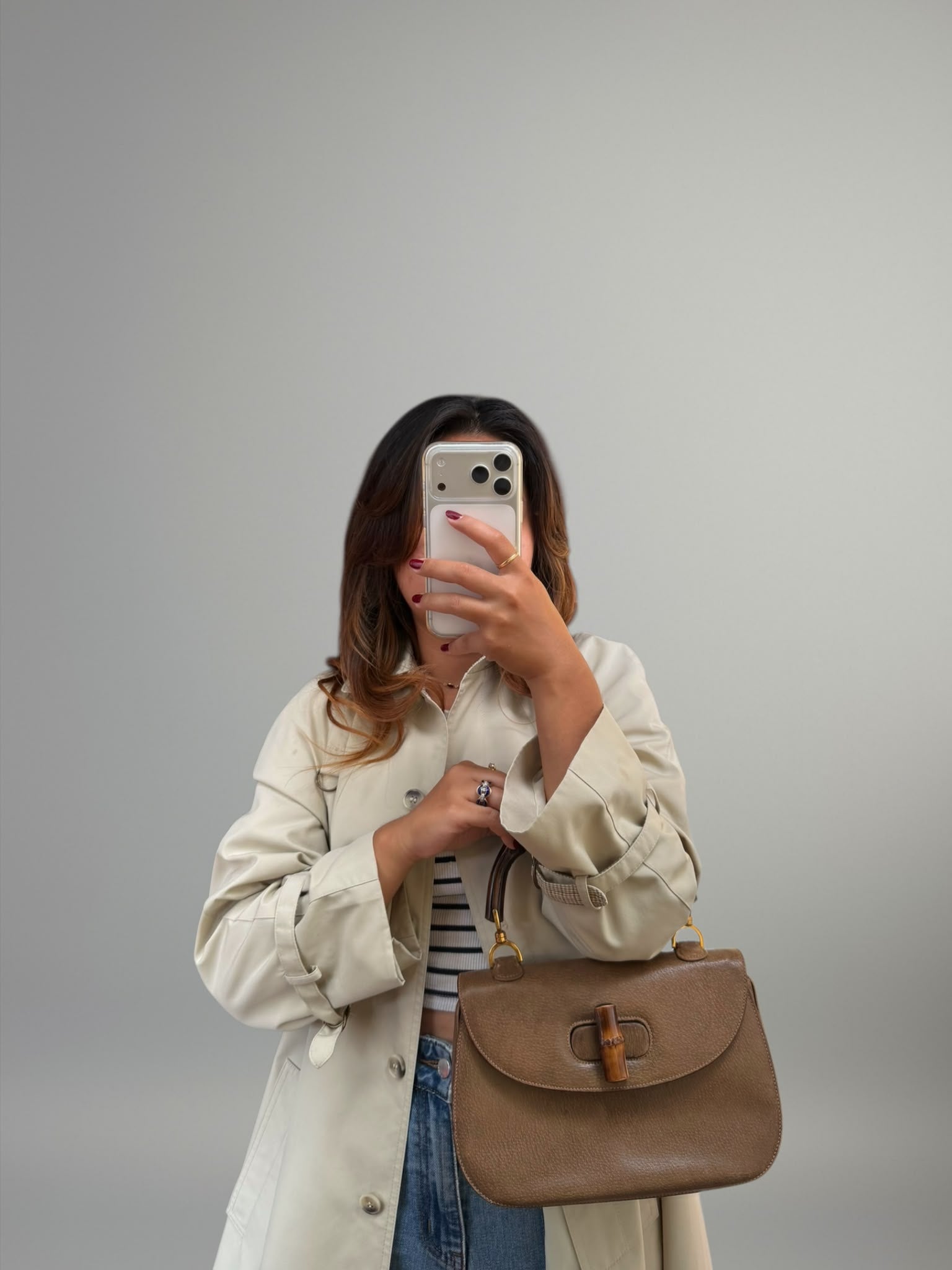 Gucci Vintage Bamboo Top Handle