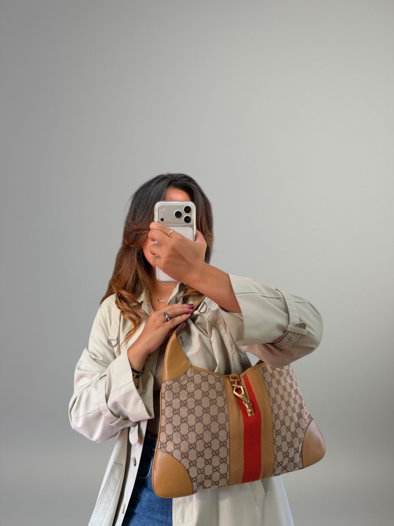 Gucci Jackie Web GG Canvas