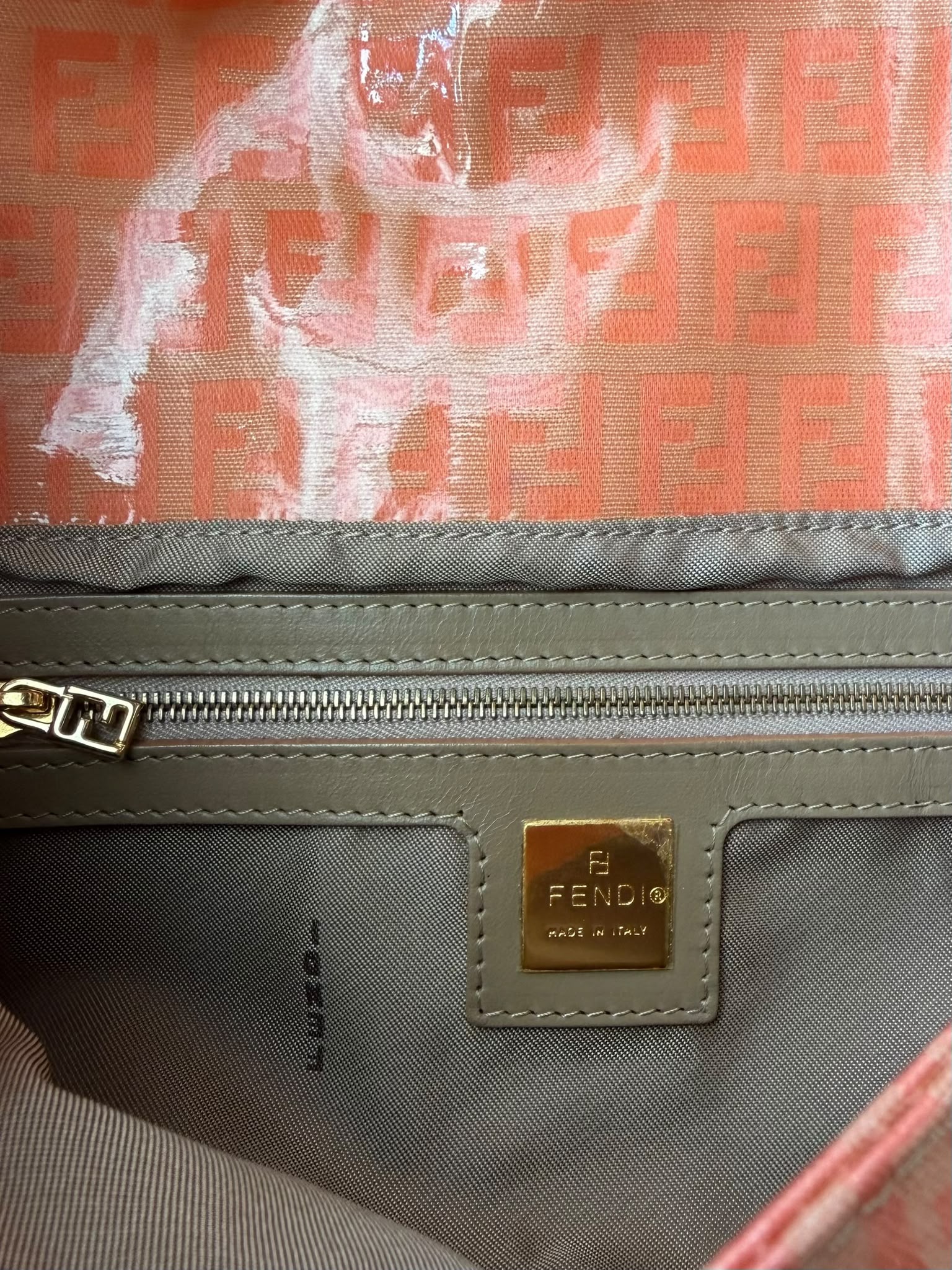 Fendi Baguette Zucchino Crystal