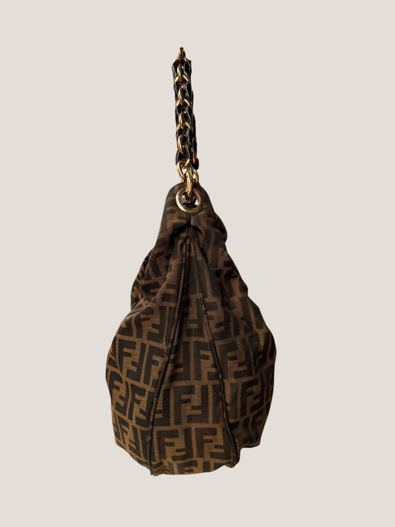 Fendi Baguette Zucca Hobo