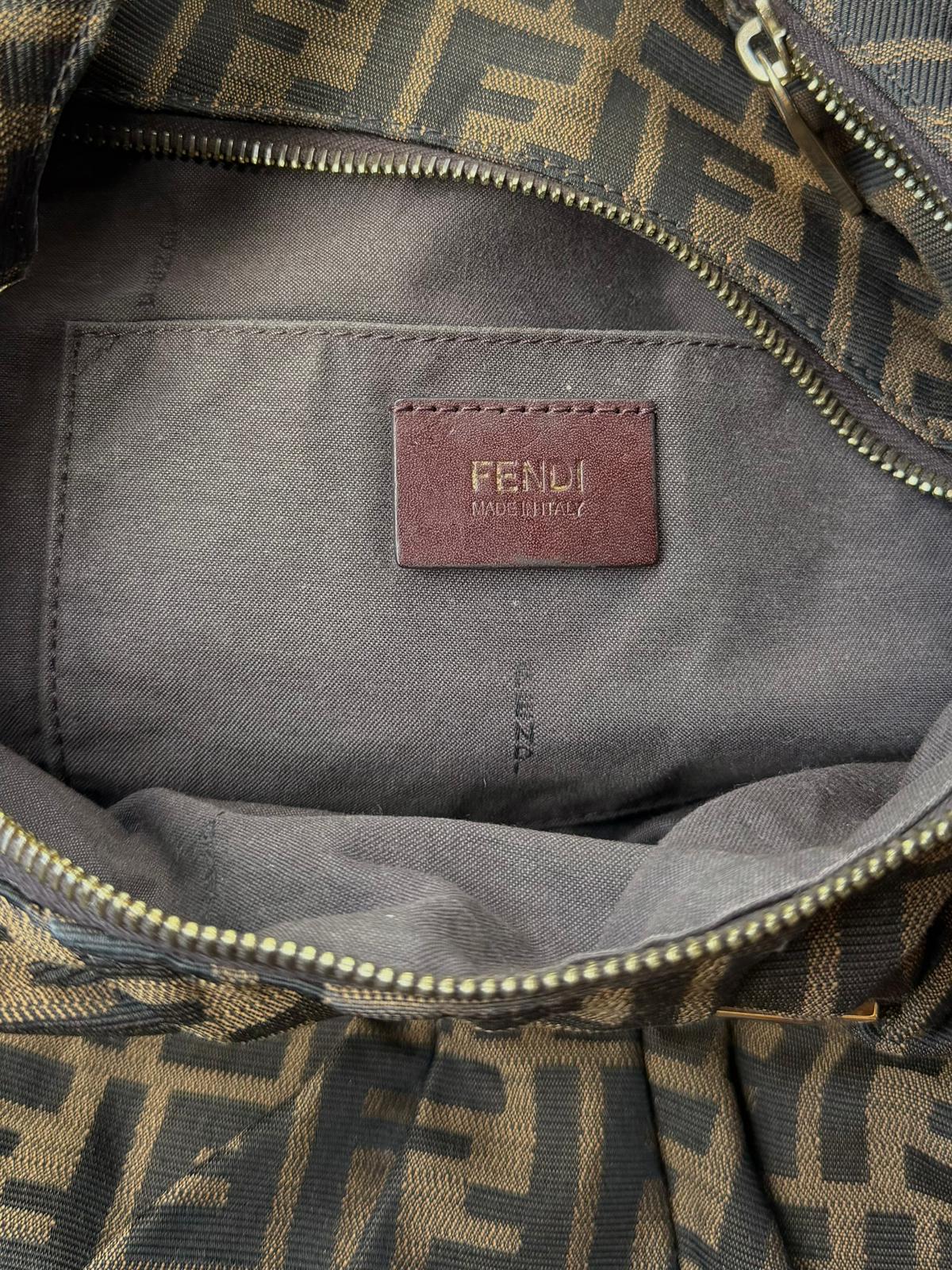 Fendi Baguette Zucca Hobo