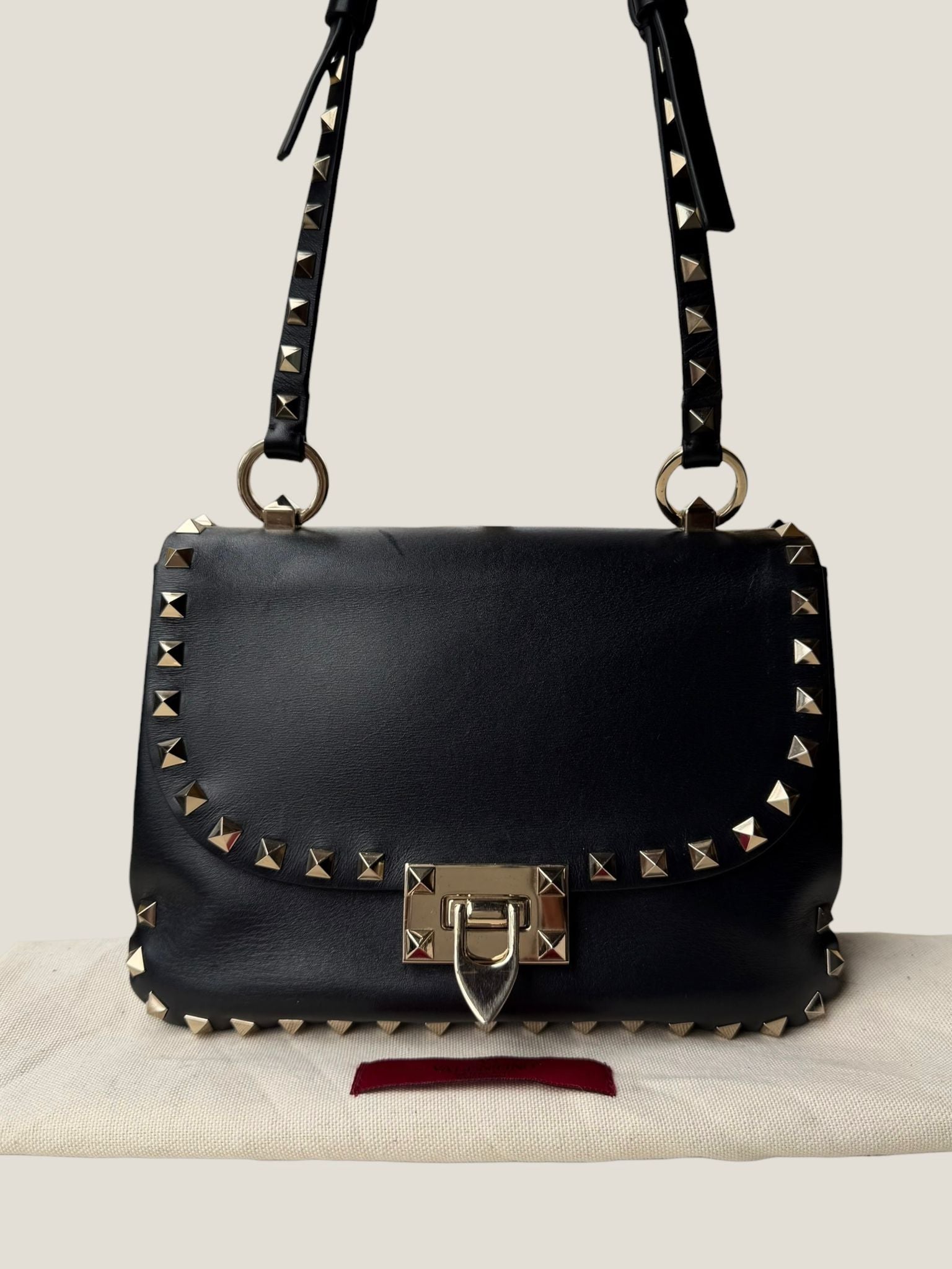 Valentino Rockstud Flap Lock
