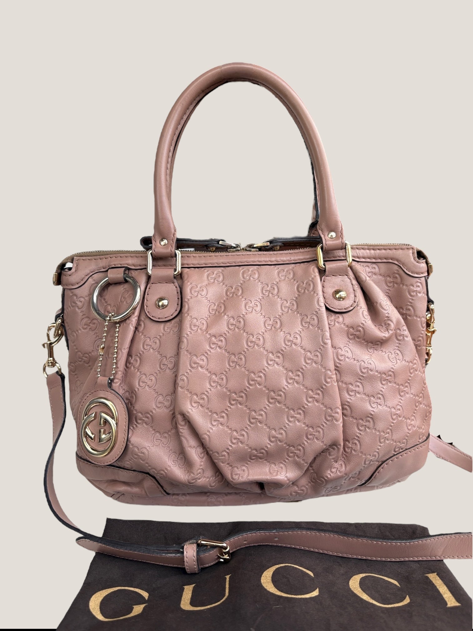 Gucci Sukey in pelle Guccissima