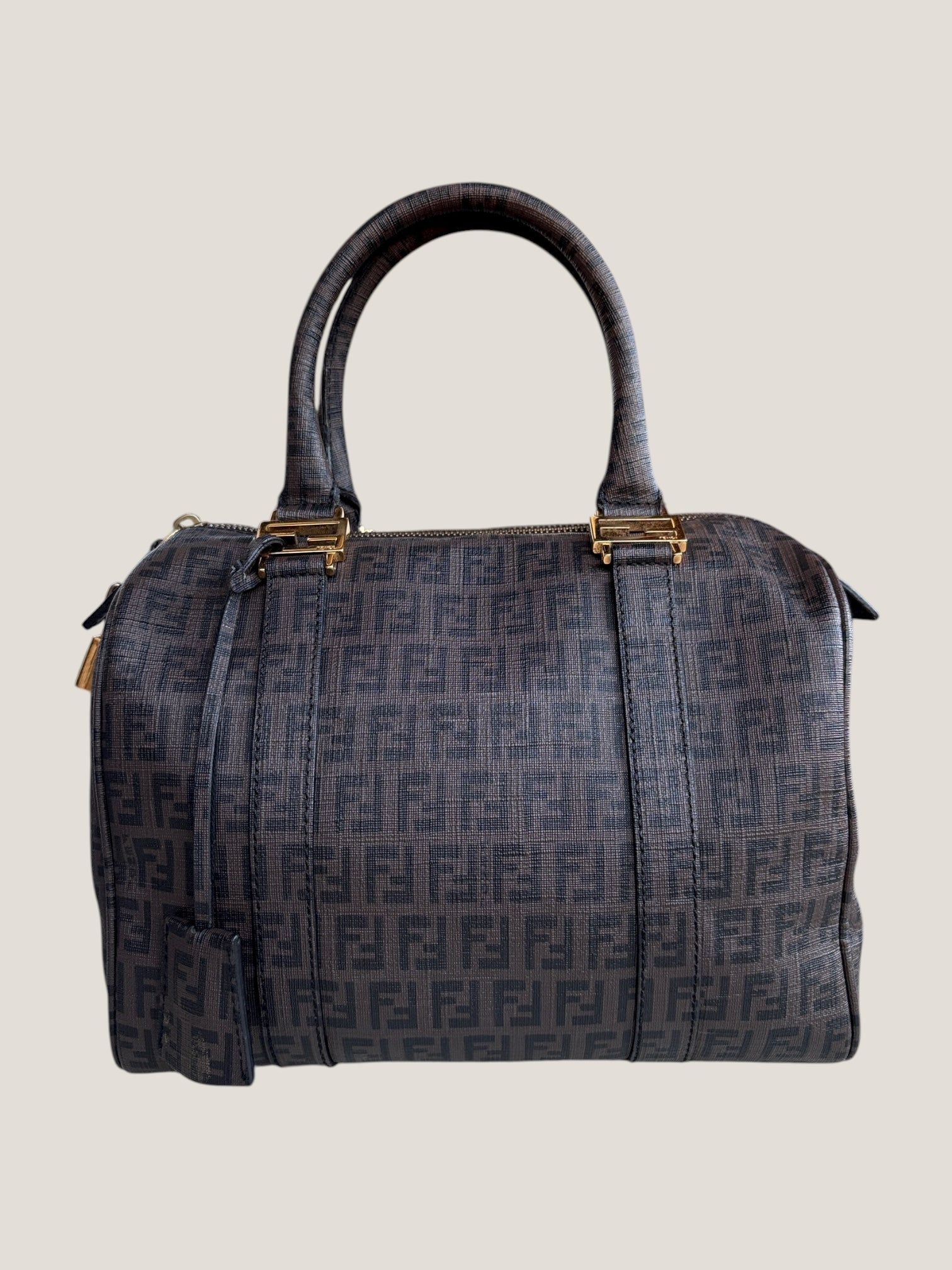 FENDI BOSTON MONOGRAM ZUCCHINO