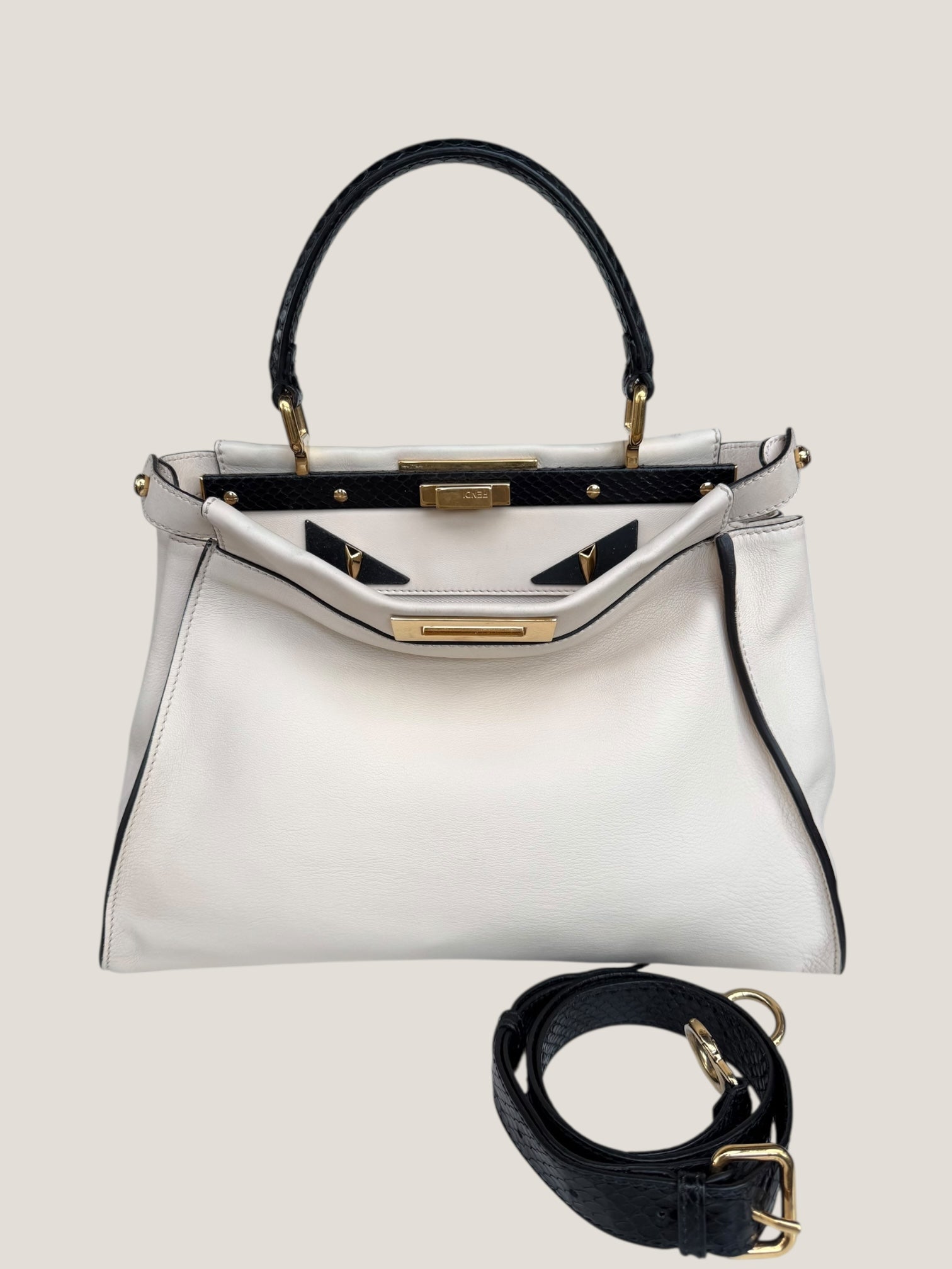 Fendi Peekaboo ISeeU Python Handle