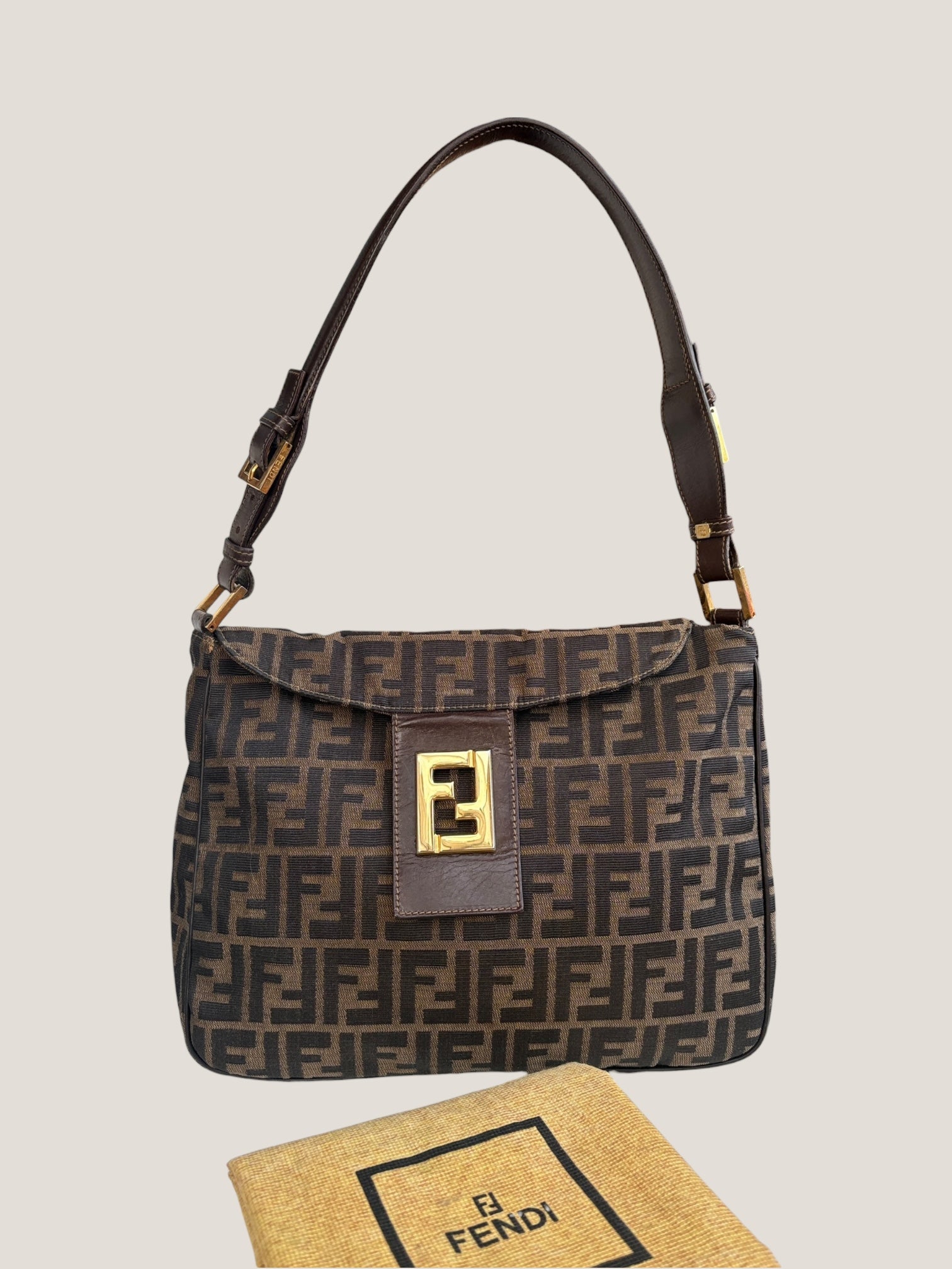 Fendi Zucca Shoulder Bag