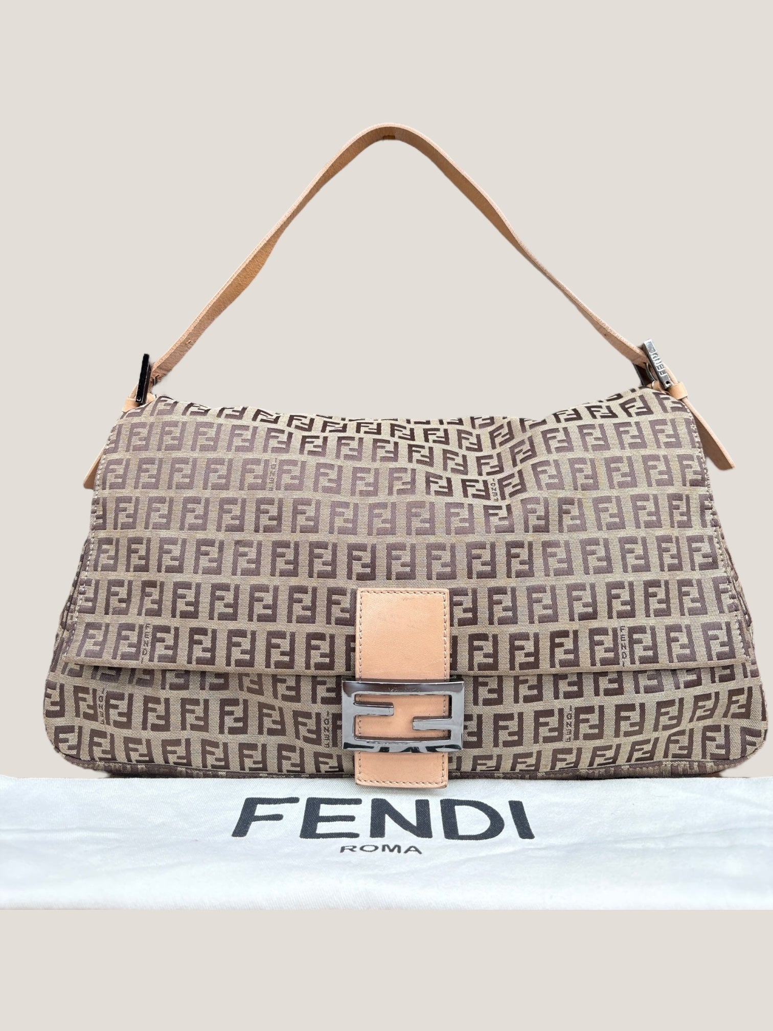 FENDI Mamma Baguette Zucchino
