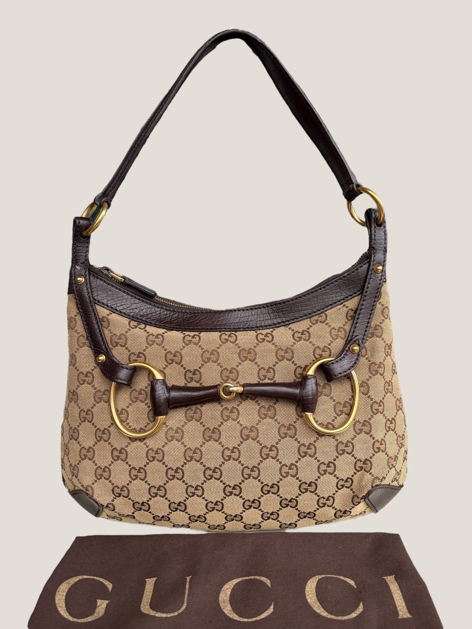 Gucci Horsebit Hobo GG