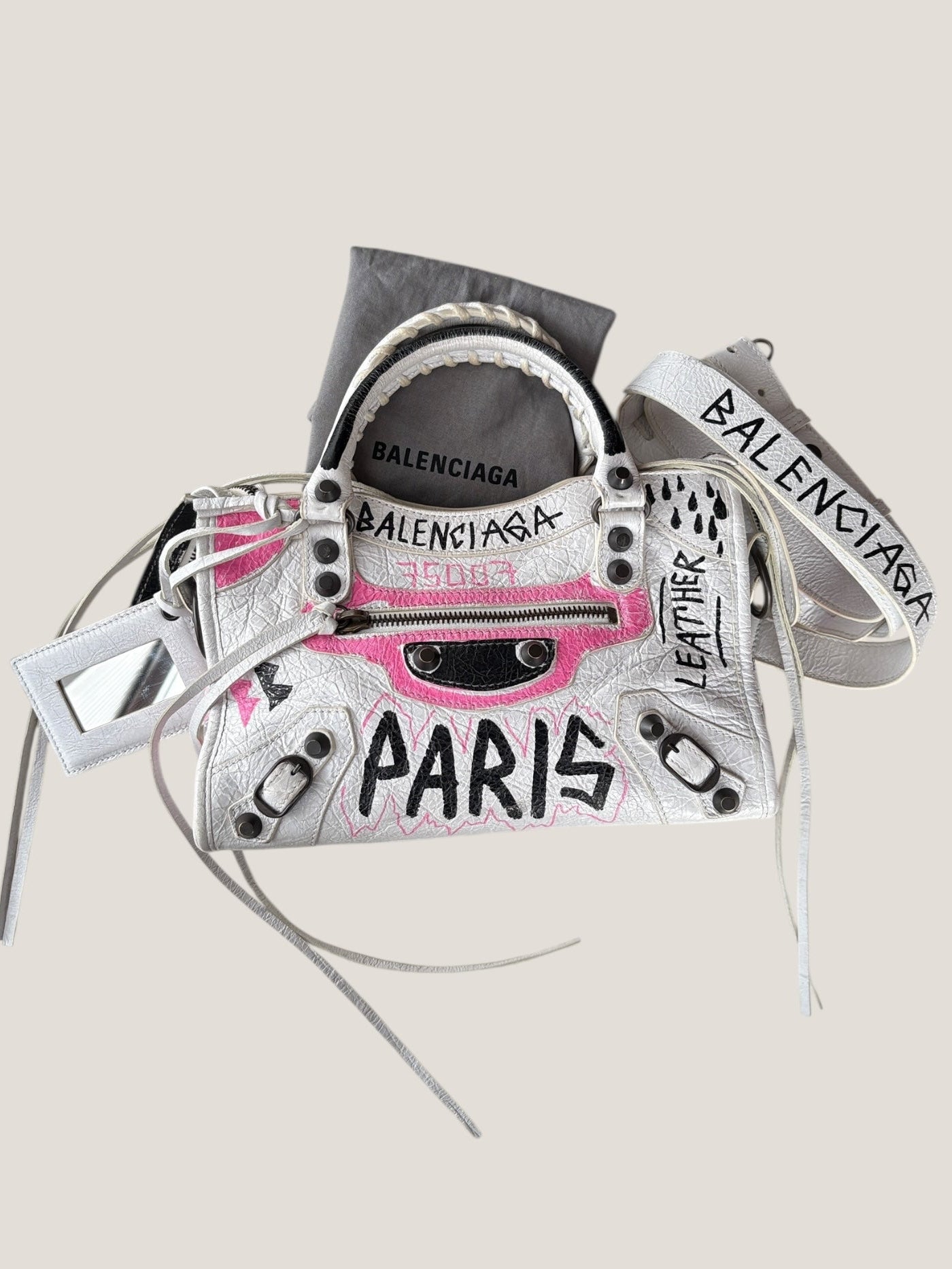 Balenciaga City Mini Graffiti
