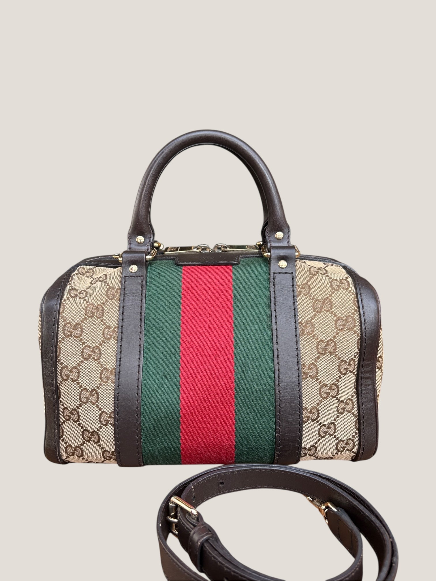 GUCCI Boston GG Canvas Web