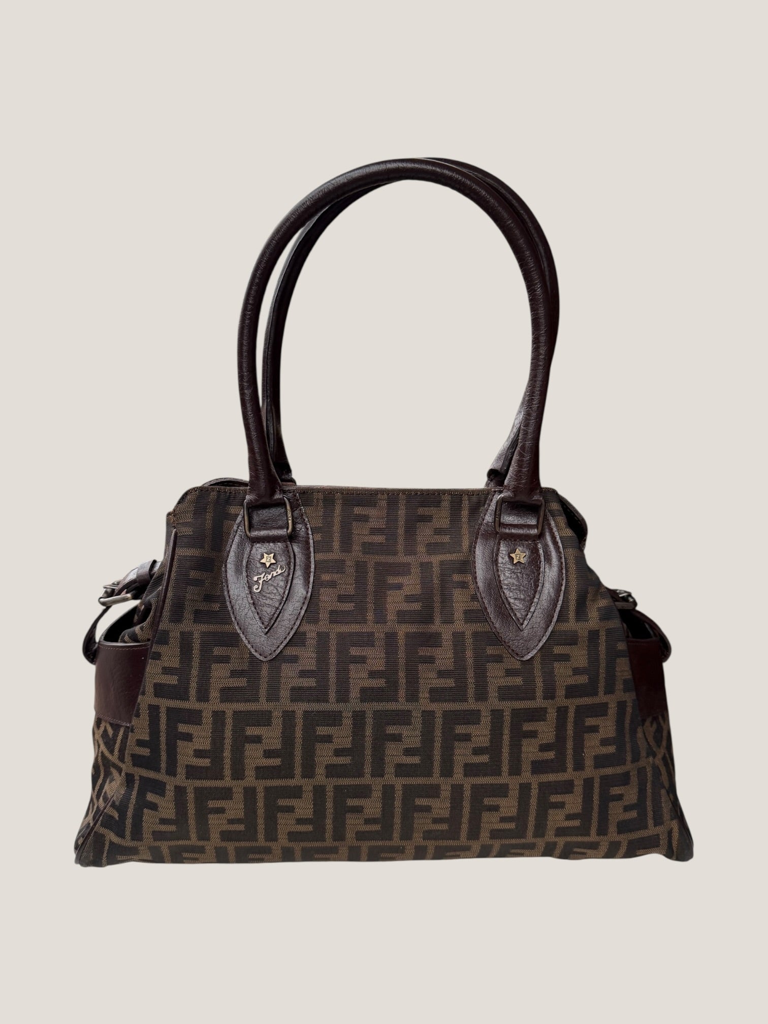 Fendi Tobacco Zucca Tote